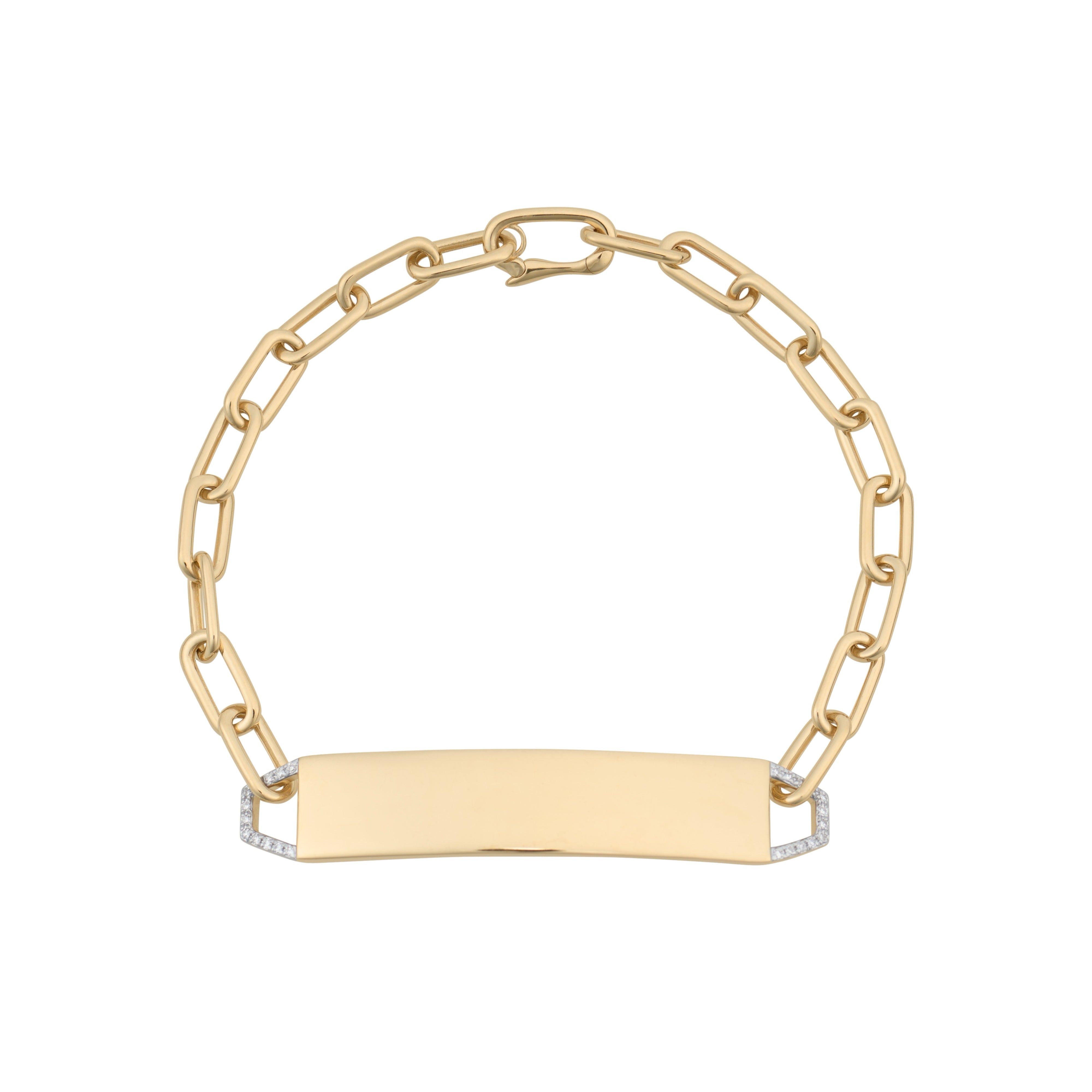 アクセサリー ARGUE K18 Mathilda oval bracelet argue K18 Mathilda oval bracelet 16cm 【公式通販】