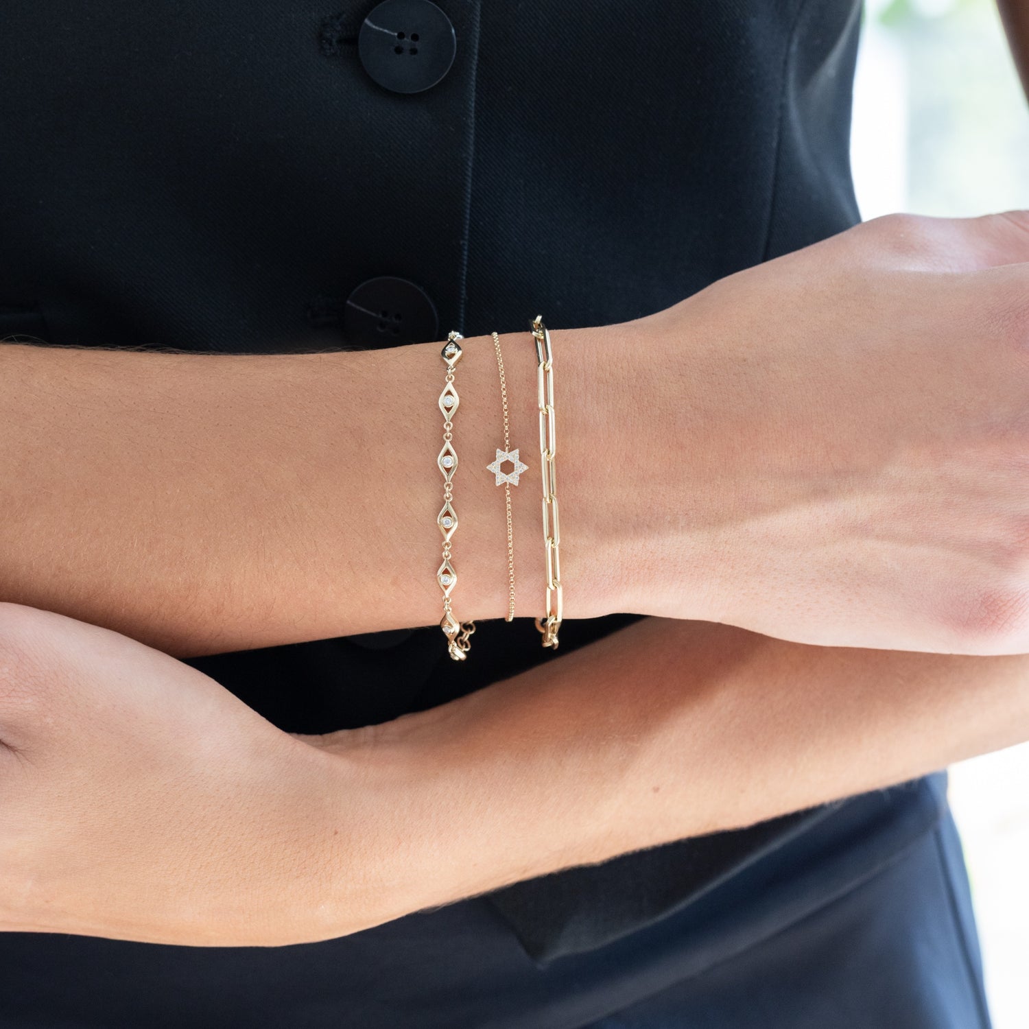 Small Chunky Chain Bracelet – Ali Weiss Jewelry