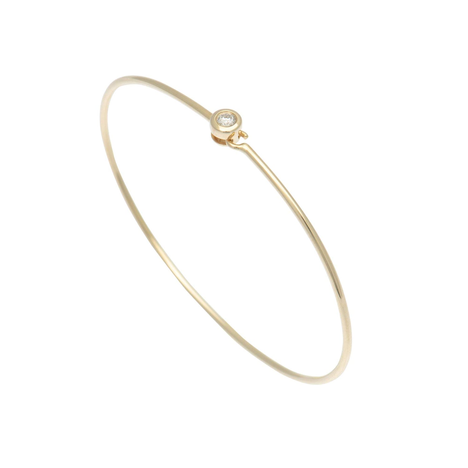 Diamond single bangle Clearance