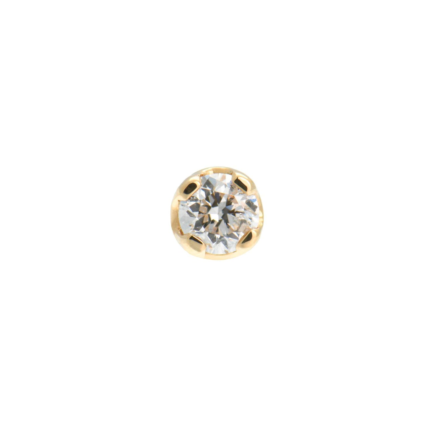 Micro diamond stud deals earrings