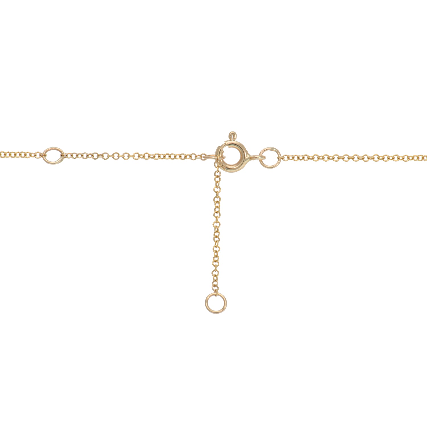 Small 5 Pave Diamond Triangle Station Necklace – Ali Weiss Jewelry